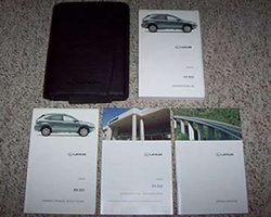 2009 Lexus RX350 Owner's Manual Set