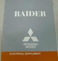 2009 Mitsubishi Raider Electrical Supplement Manual