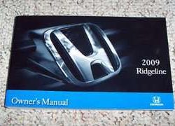2009 Honda Ridgeline Owner's Manual