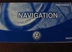 2009 Volkswagen Routan Navigation System Owner's Manual
