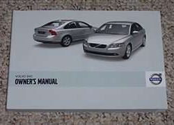2009 Volvo S40 Owner's Manual