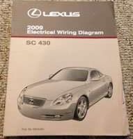 2009 Lexus SC430 Electrical Wiring Diagram Manual