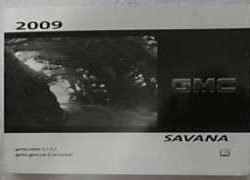 2009 GMC Savana Owner's Manual