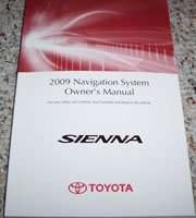 2009 Toyota Sienna Navigation System Owner's Manual