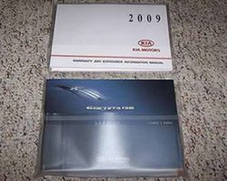 2009 Kia Sportage Owner's Manual Set