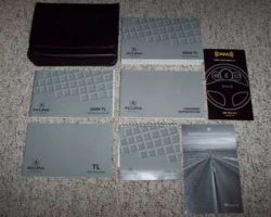 2009 Acura TL Owner's Manual Set