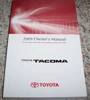 2009 Toyota Tacoma Owner Operator User Guide Manual