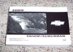 2009 Chevrolet Tahoe & Suburban Owner Operator User Guide Manual