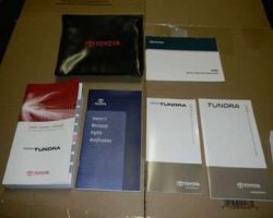 2009 Toyota Tundra Owner's Manual Set