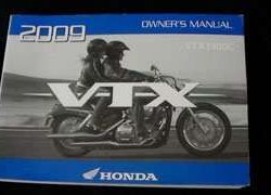 2009 Honda VTX1300C Motorcycle Owner's Manual