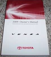 2009 Toyota Venza Owner's Manual