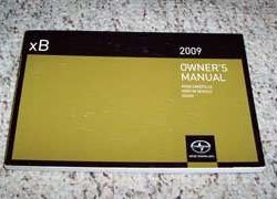2009 Scion xB Owner's Manual