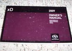 2009 Scion xD Owner's Manual