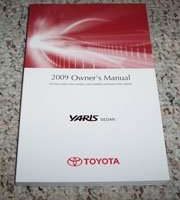 2009 Toyota Yaris Sedan Owner's Manual