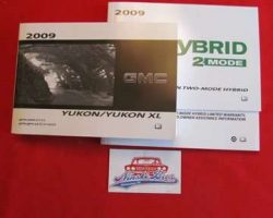 2009 GMC Yukon & Yukon XL Hybrid Owner's Manual Set