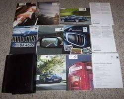 2009 BMW Z4 Owner's Manual Set