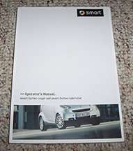 2009 Smart Fortwo Coupe & Cabriolet Owner's Manual