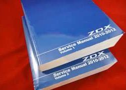 2012 Acura ZDX Service Manual