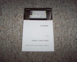 2010 Lexus LS460 & LS460L Navigation System Owner's Manual