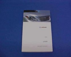 2010 Lexus LX570 Owner's Manual
