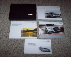 2010 Audi S5 Coupe Owner's Manual Set