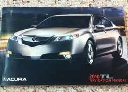 2010 Acura TL Navigation System Owner's Manual