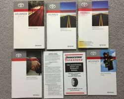2010 Toyota 4Runner Owner's Manual Set