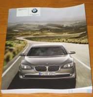 2010 BMW 750i, 750Li, 760Li, 750i xDrive & 750Li xDrive Owner Operator User Guide Manual