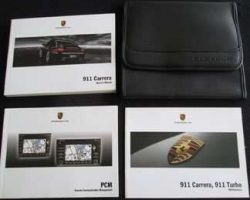 2010 Porsche 911 Carrera Owner's Manual Set