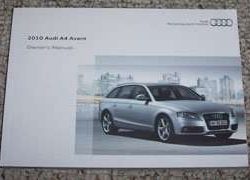 2010 Audi A4 Avant Owner's Manual