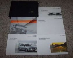 2010 Audi A4 Avant Owner's Manual Set
