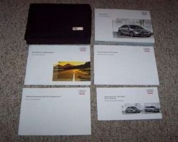 2010 Audi A4 Owner's Manual Set