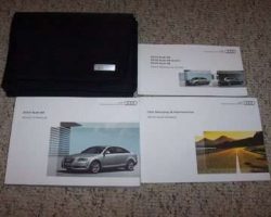 2010 Audi A6 Owner's Manual Set