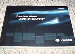 2010 Hyundai Accent Owner's Manual
