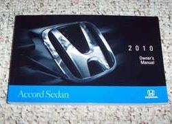 2010 Honda Accord Sedan Owner's Manual