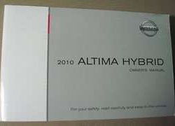 2010 Nissan Altima Hybrid Owner's Manual