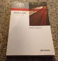 2010 Toyota Avalon Owner's Manual