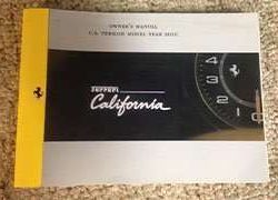 2010 Ferrari California Owner's Manual