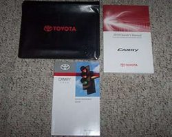 2010 Toyota Camry Owner's Manual Set