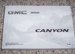 2010 GMC Canyon Owner's Manual