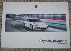 2010 Porsche Cayman & Cayman S Owner's Manual