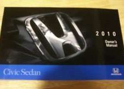 2010 Honda Civic Sedan Owner's Manual