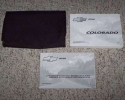 2010 Chevrolet Colorado Owner's Manual Set