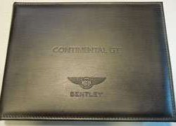 2010 Bentley Continental GT Owner's Manual