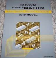 2010 Toyota Corolla Matrix Electrical Wiring Diagram Manual