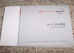 2010 Nissan Cube Owner's Manual