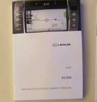 2010 Lexus ES350 Navigation System Owner's Manual