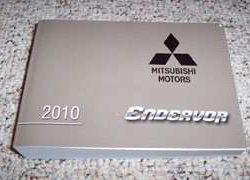 2010 Mitsubishi Endeavor Owner's Manual