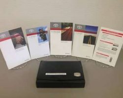 2010 Toyota FJ Cruiser Owner Operator User Guide Manual Set