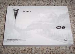 2010 Pontiac G6 Owner's Manual
